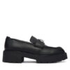 Calvin Klein лоуфъри с дебела подметка Chunky Loafer Lth Hw YW0YW01912 Черен цвят на ниска цена