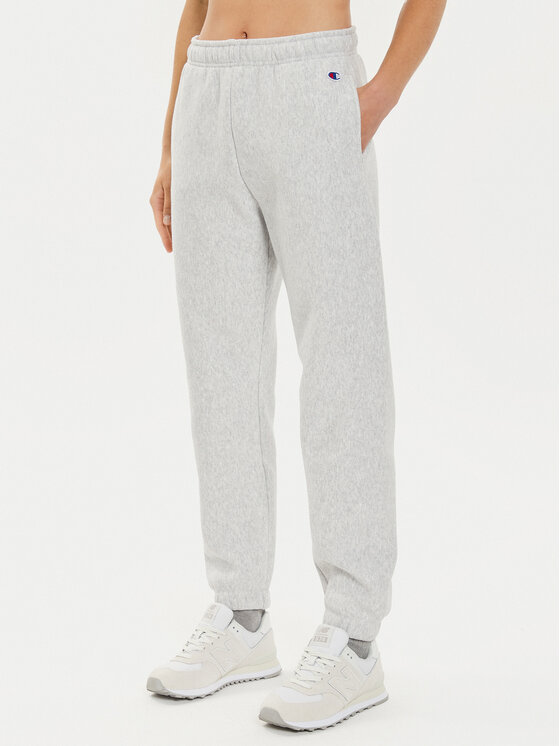 Champion Долнище анцуг 116243 Сив Regular Fit цвят на ниска цена