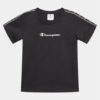 Champion Тишърт 404643 Черен Regular Fit цвят на ниска цена