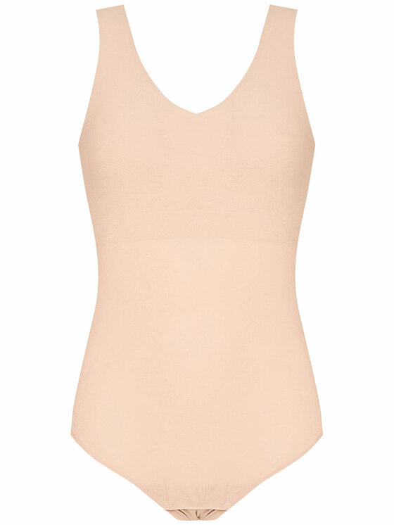Chantelle Боди Soft Stretch C16A80 Бежов цвят на ниска цена
