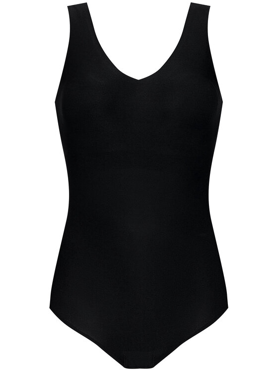 Chantelle Боди Soft Stretch C16A80 Черен цвят на ниска цена