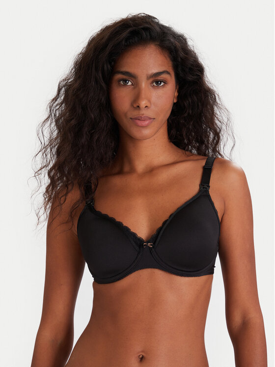 Chantelle Сутиен за кърмене Specialit C18710 Черен цвят на ниска цена