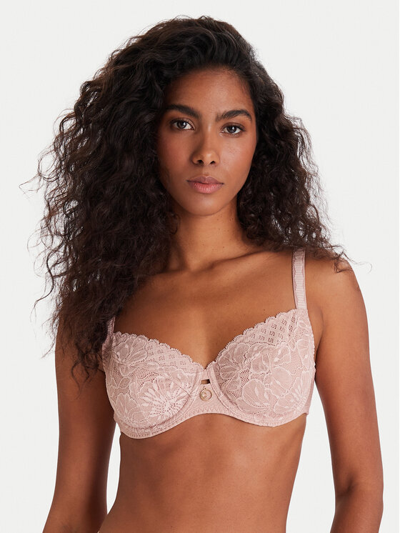 Chantelle Сутиен с банели Sublime C19WMU Бежов цвят на ниска цена