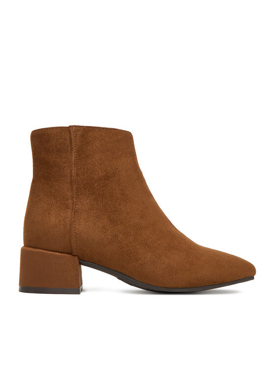 Clara Barson Боти CEO-CD24038-4 Бордо цвят на ниска цена