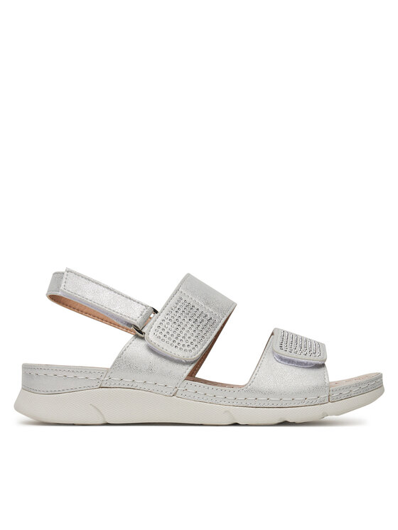 Clara Barson Сандали WS040801-01 Сребрист цвят на ниска цена