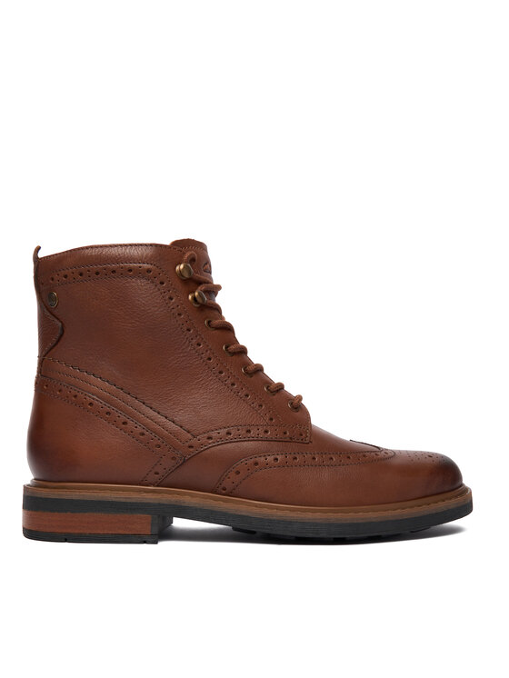 Clarks Ботуши Newford LaceBT 26183376 Кафяв цвят на ниска цена