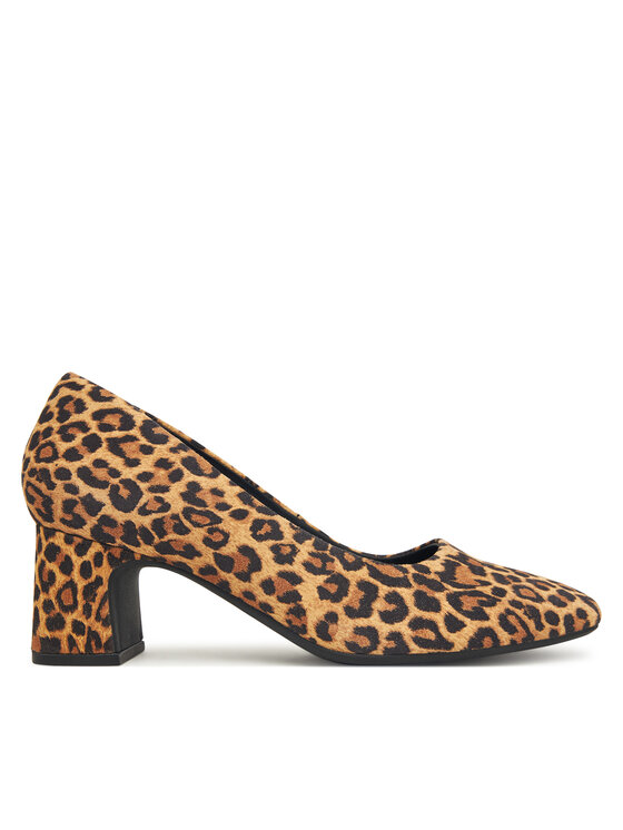 Clarks Обувки на ток Fernie Court 26183033 Кафяв цвят на ниска цена