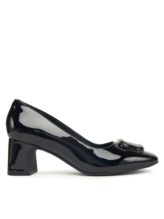 Clarks Обувки на ток Fernie Trim 26183037 Черен цвят на ниска цена