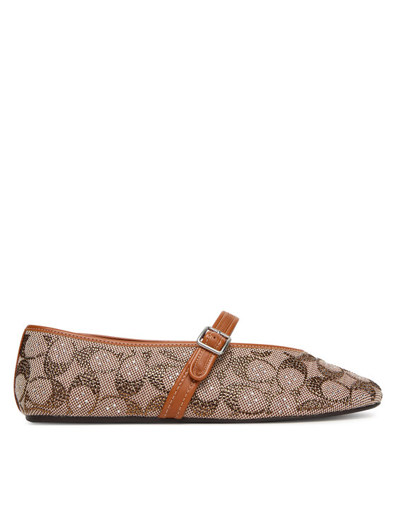 Coach Балеринки Mary Jane CBP01 Кафяв цвят на ниска цена
