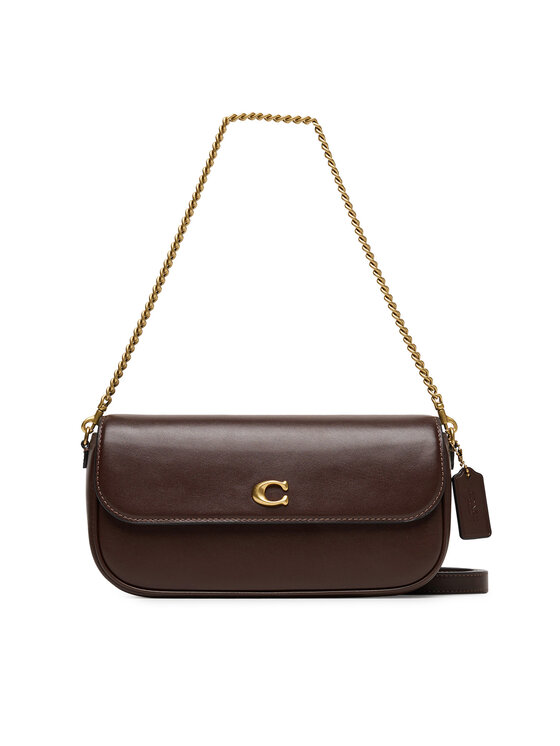 Coach Дамска чанта Brook CAN90 Кафяв цвят на ниска цена