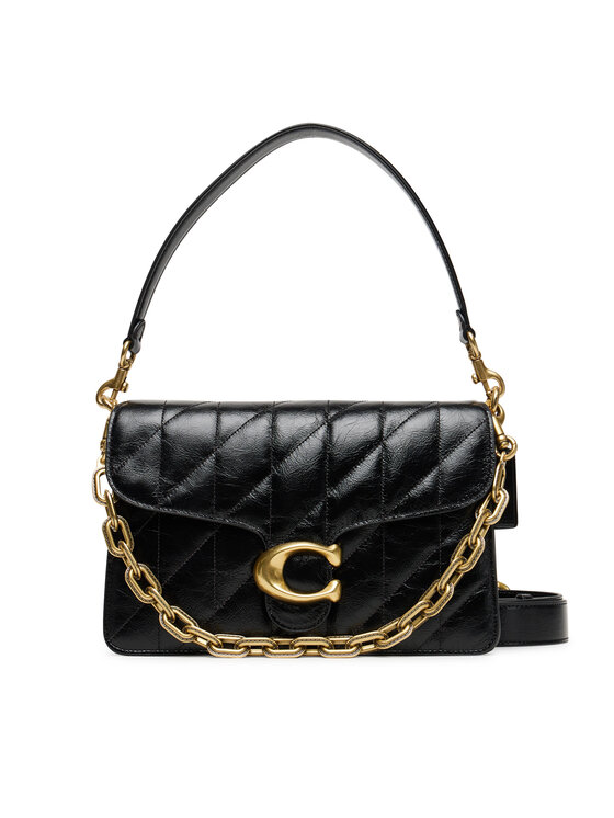 Coach Дамска чанта CAF55 Черен цвят на ниска цена