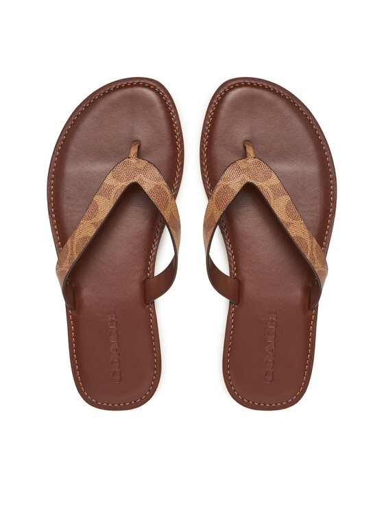 Coach Джапанки Brianna CZ371 Кафяв цвят на ниска цена