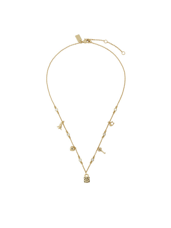 Coach Колие 37448325 Златист цвят на ниска цена