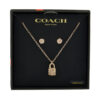 Coach Комплект колие и обеци 37541360 Розово злато цвят на ниска цена