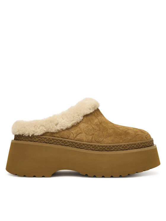 Coach Пантофи Cecelia Signature CCO36 Кафяв цвят на ниска цена