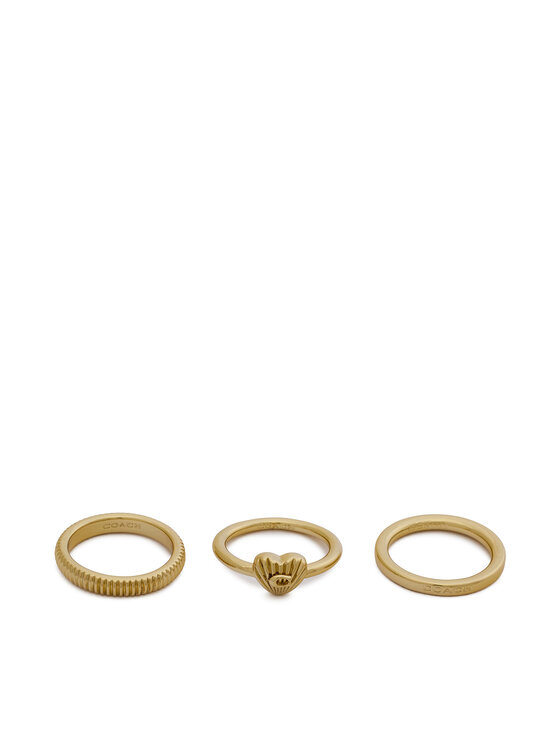 Coach Пръстен 37527627 Златист цвят на ниска цена