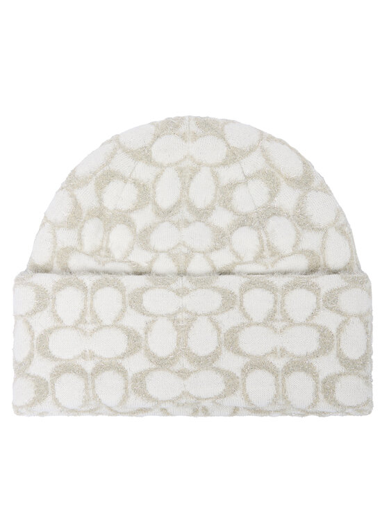 Coach Шапка 29CW913 Екрю цвят на ниска цена