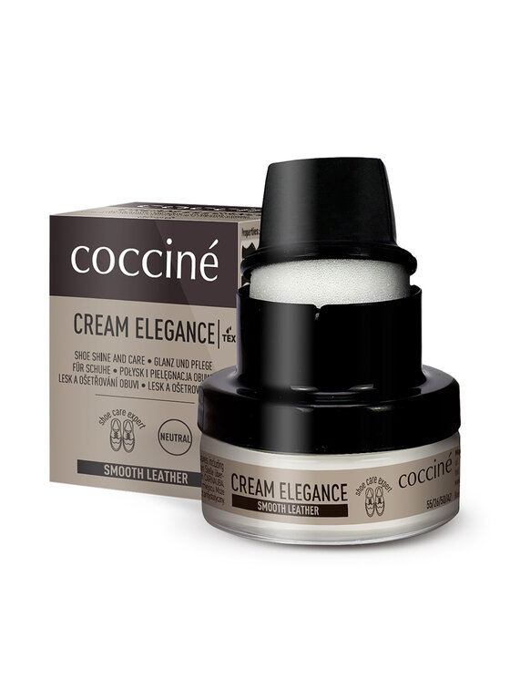 Coccine Крем-боя за обувки Cream Elegance 55/26/50/02/A/V7 Черен цвят на ниска цена