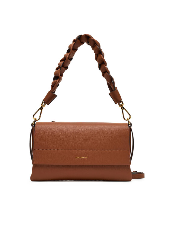 Coccinelle Дамска чанта M50 Boheme Grana Double E1 M50 12 01 01 Кафяв цвят на ниска цена