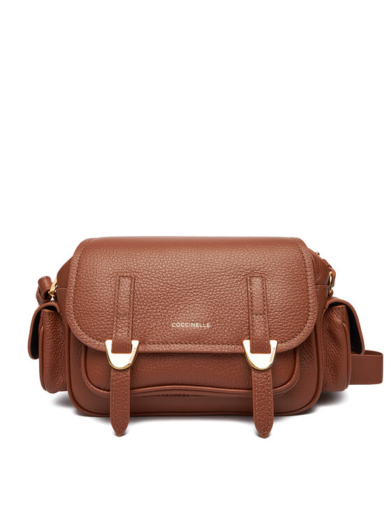 Coccinelle Дамска чанта RFF Coccinellecampus E1 RFF 15 02 01 Кафяв цвят на ниска цена