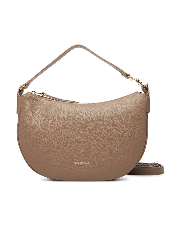 Coccinelle Дамска чанта SHA Coccinelle C-Easy E1 SHA 13 03 01 Бежов цвят на ниска цена