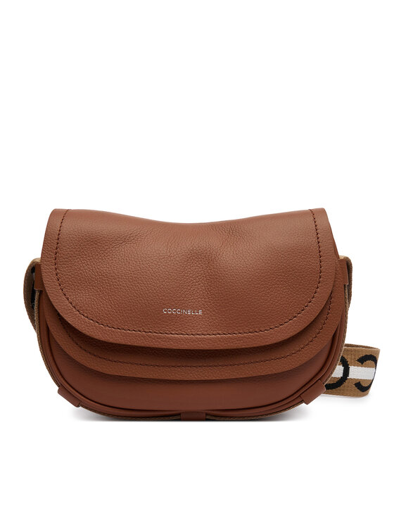 Coccinelle Дамска чанта SQ0 Coccinelle Raquel E1 SQ0 15 03 01 Кафяв цвят на ниска цена