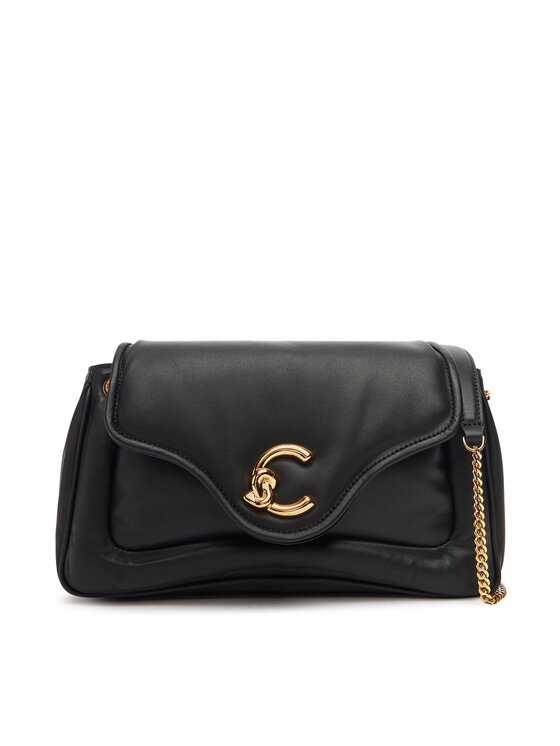 Coccinelle Дамска чанта SUE Coccinelle C-Me Fluffy E1 SUE 12 01 01 Черен цвят на ниска цена