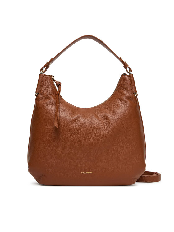 Coccinelle Дамска чанта T95 Coccinellerebekka E1 T95 13 02 01 Кафяв цвят на ниска цена