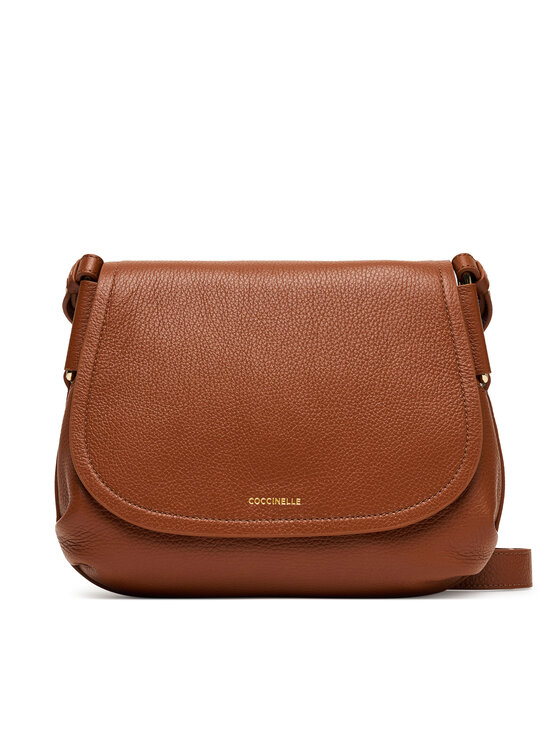 Coccinelle Дамска чанта T95 Coccinellerebekka E1 T95 15 02 01 Кафяв цвят на ниска цена