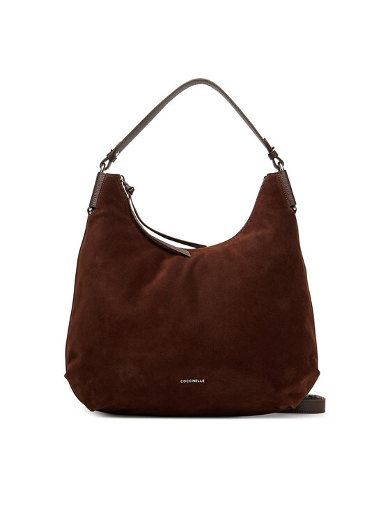 Coccinelle Дамска чанта T96 Coccinellerebekka E1 T96 13 01 01 Кафяв цвят на ниска цена