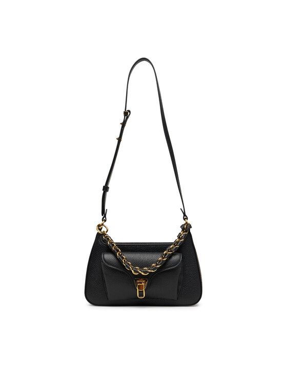 Coccinelle Дамска чанта TFK Coccinelle Beat Generatio E1 TFK 12 02 01 Черен цвят на ниска цена