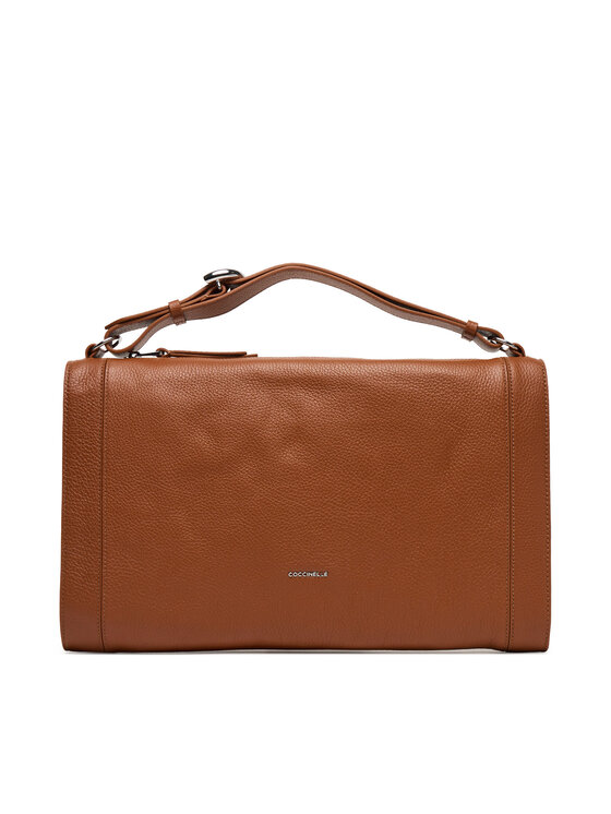 Coccinelle Дамска чанта TL5 Coccinelleelinor E1 TL5 12 02 01 Кафяв цвят на ниска цена