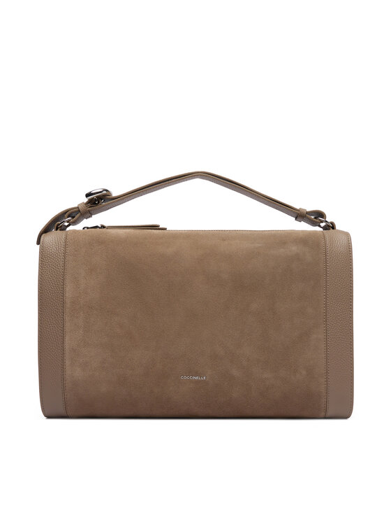 Coccinelle Дамска чанта TL6 Coccinelleelinor E1 TL6 12 02 01 Бежов цвят на ниска цена