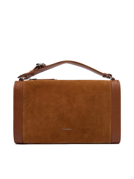 Coccinelle Дамска чанта TL6 Coccinelleelinor E1 TL6 12 02 01 Кафяв цвят на ниска цена