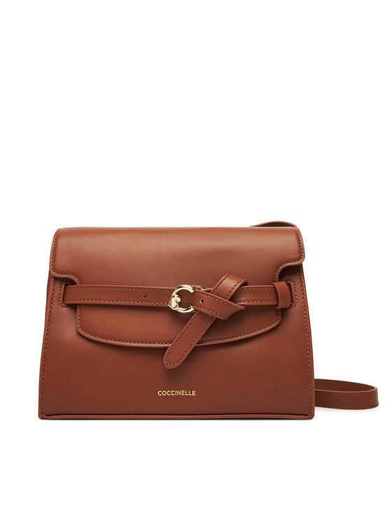 Coccinelle Дамска чанта TLA Coccinellesabine E1 TLA 15 01 01 Кафяв цвят на ниска цена