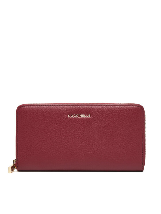 Coccinelle Портфейл E2 MW5 11 04 Бордо цвят на ниска цена