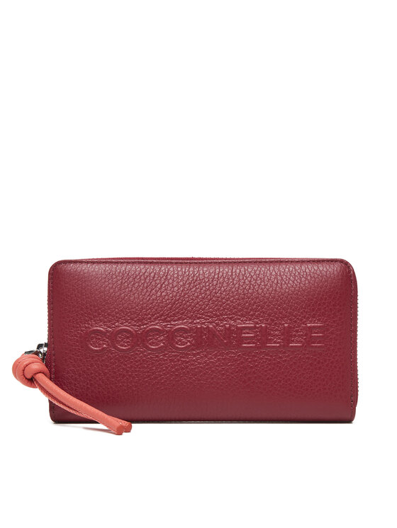 Coccinelle Портфейл E2 QBB 11 32 01 Бордо цвят на ниска цена