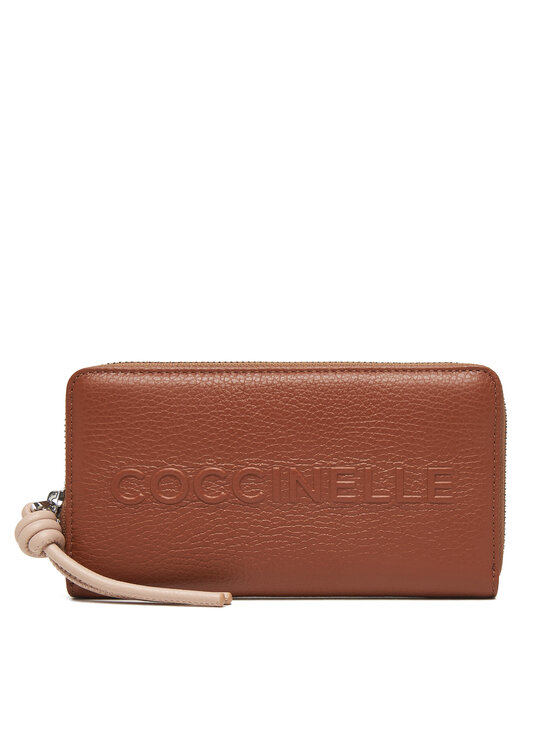 Coccinelle Портфейл E2 QBB 11 32 01 Кафяв цвят на ниска цена