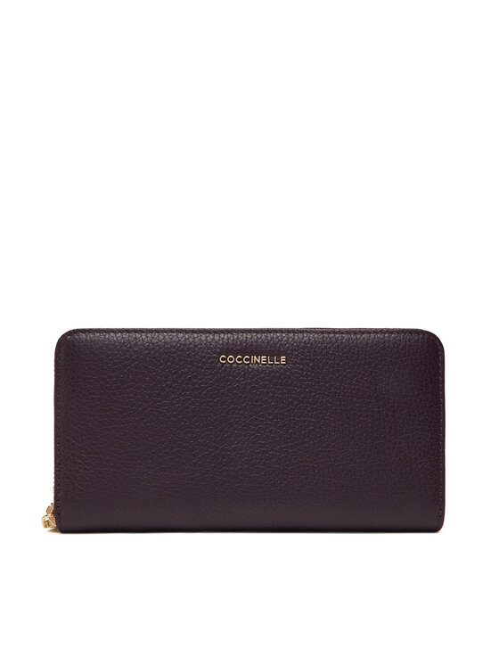 Coccinelle Портфейл MW5 Metallic Soft E2 MW5 11 04 01 Виолетов цвят на ниска цена