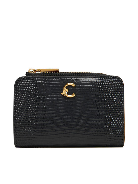 Coccinelle Портфейл TBN Coccinelle C-Me Lizard E2 TBN 11 D1 01 Черен цвят на ниска цена