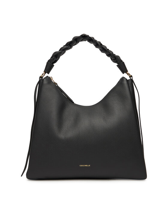 Coccinelle Сак BOHEME GRANA DOUBLE Черен цвят на ниска цена