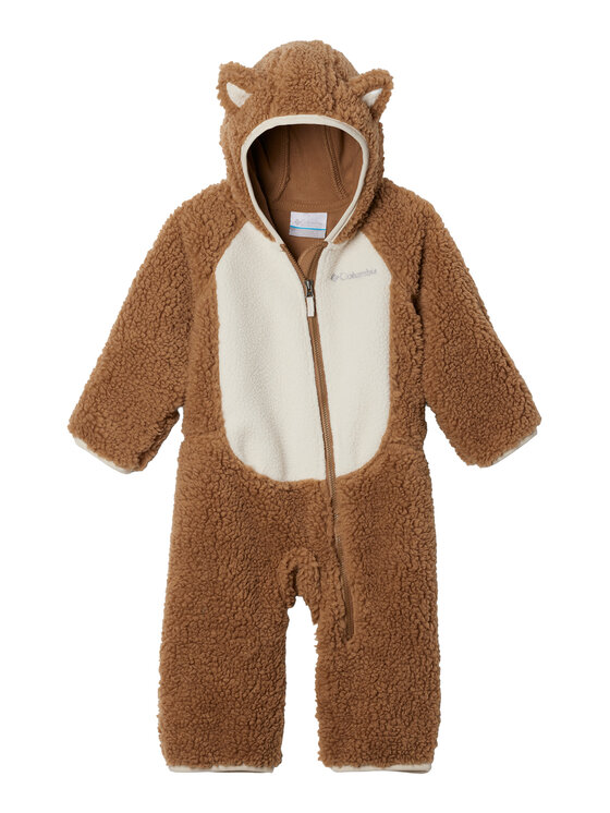 Columbia Гащеризон Foxy Baby Sherpa Bunting 1863981 Кафяв Regular Fit цвят на ниска цена