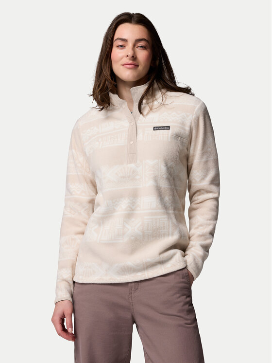 Columbia Полар Benton Springs™ 2085611 Бежов Regular Fit цвят на ниска цена