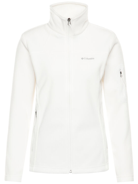 Columbia Полар Fast Trek EL6081 Бял Regular Fit цвят на ниска цена