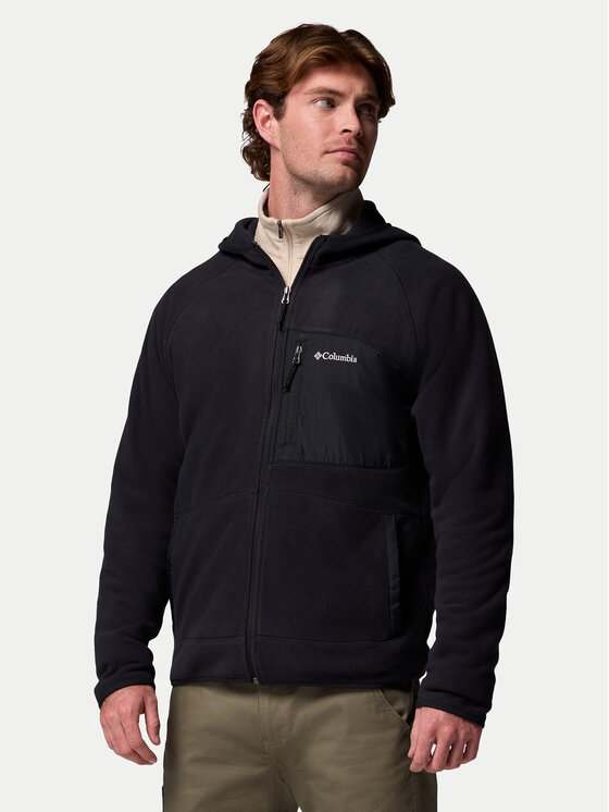 Columbia Полар Fast Trek™ 2135701 Черен Regular Fit цвят на ниска цена