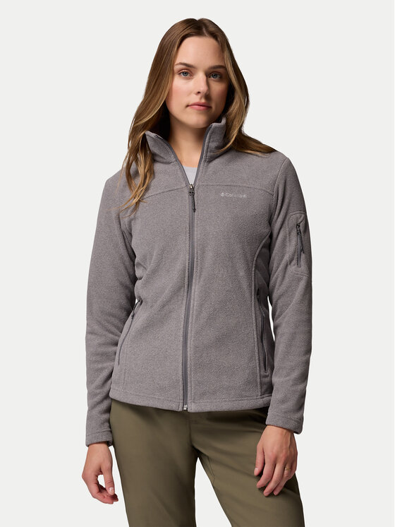 Columbia Полар Fast Trek™ II 1465351 Сив Regular Fit цвят на ниска цена