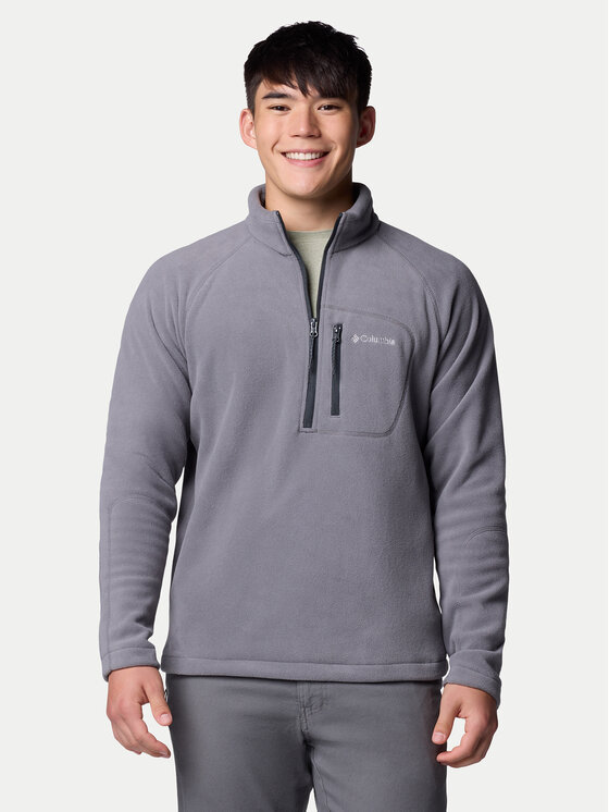 Columbia Полар Fast Trek™ III 1553511 Сив Regular Fit цвят на ниска цена