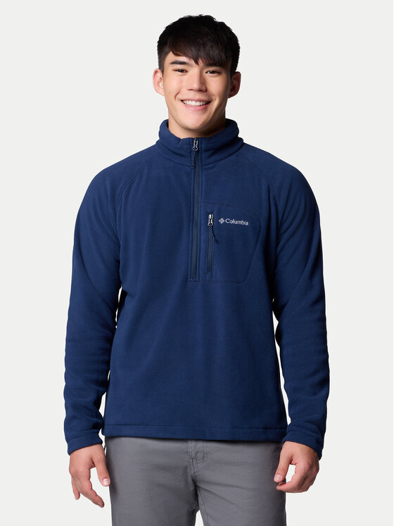 Columbia Полар Fast Trek™ III 1553511 Тъмносин Regular Fit цвят на ниска цена