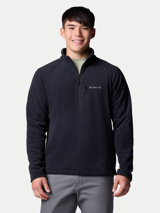 Columbia Полар Fast Trek™ III 1553511 Черен Regular Fit цвят на ниска цена