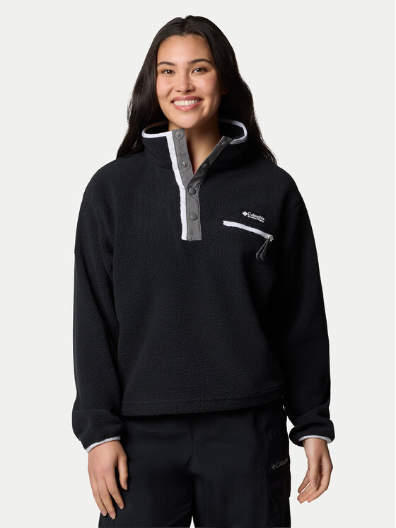 Columbia Полар Helvetia™ II 2092231 Черен Regular Fit цвят на ниска цена